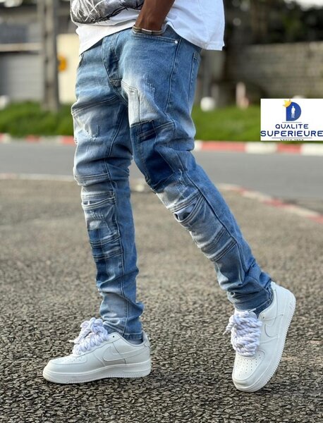 Jean slim homme décontracté