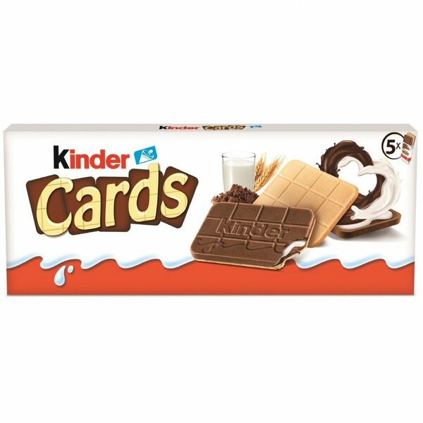 Biscuits Kinder Cards 5x2