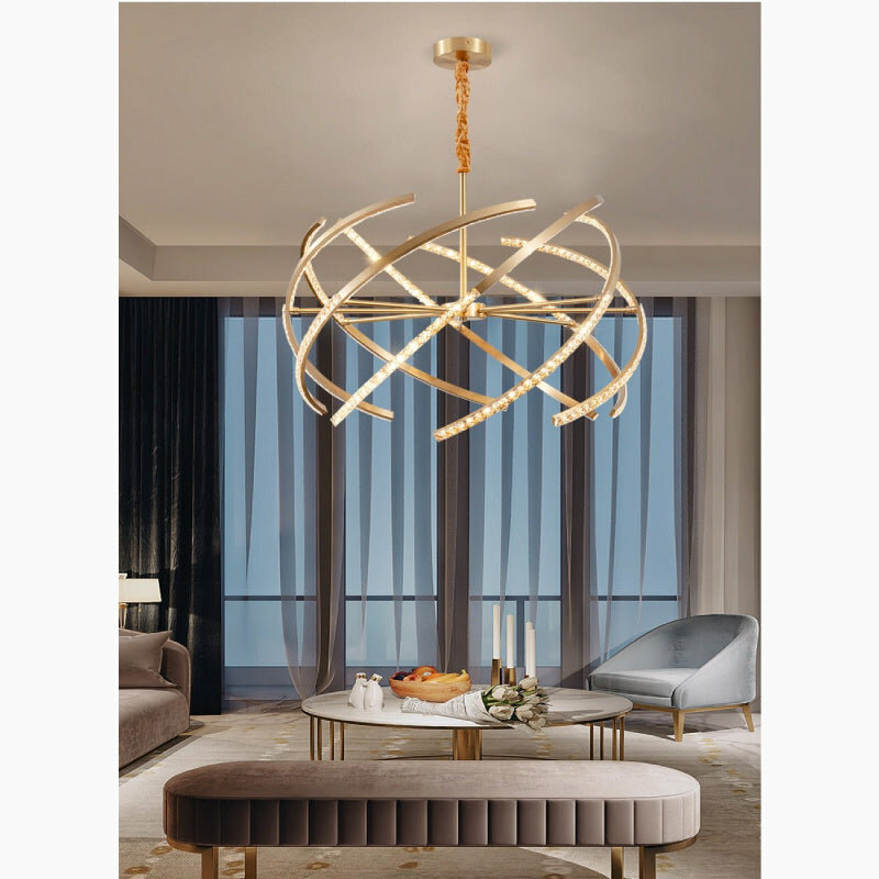 Lustre LED Design Moderne