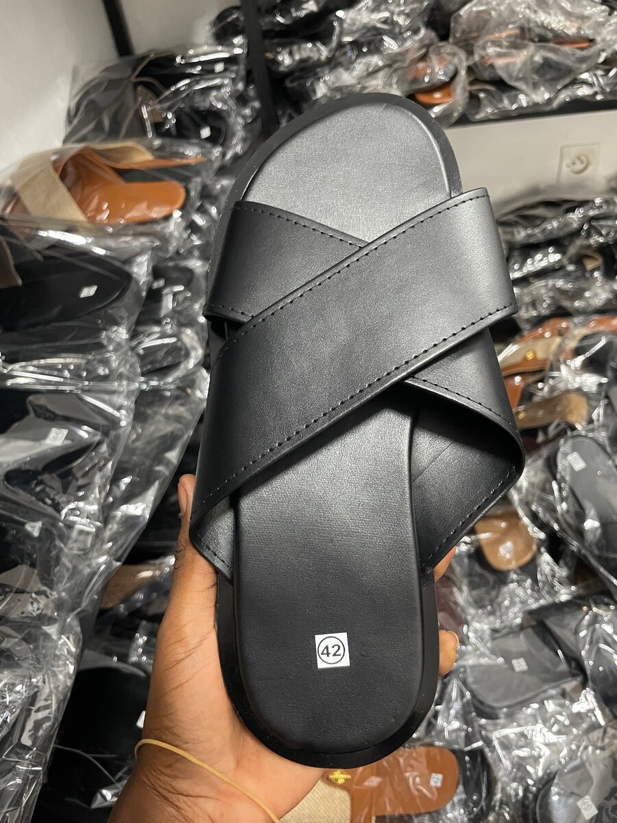 Sandales en cuir pour homme