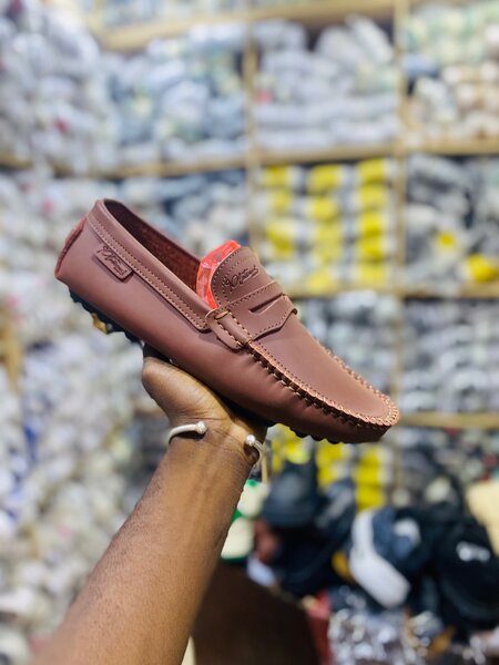 Mocassins en cuir classique pour hommes