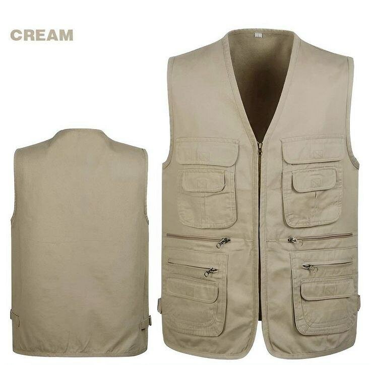 Gilet personnalisé multipoches