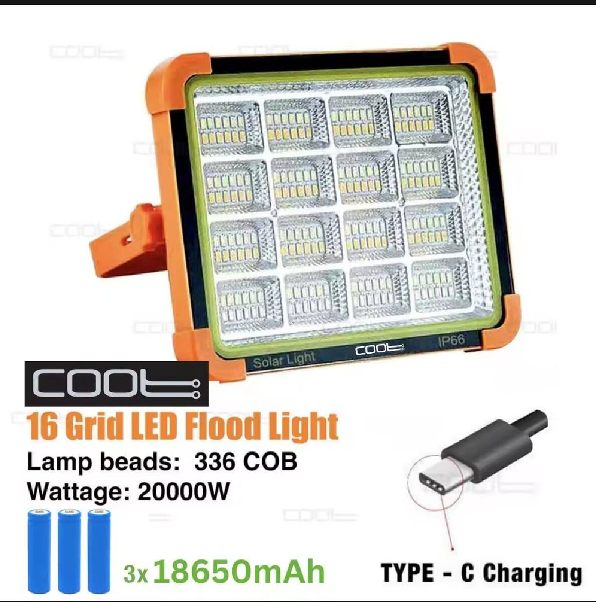 Lampe LED Rechargeable IP66