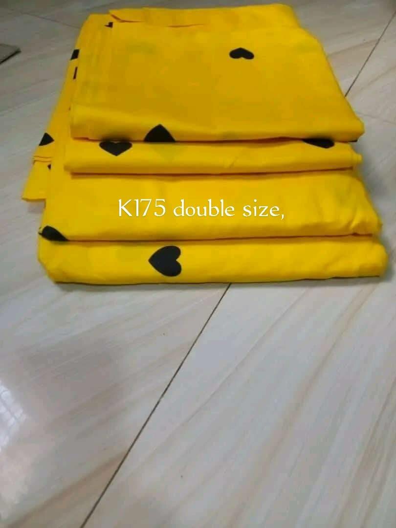 A set of beautiful and soft bed linen