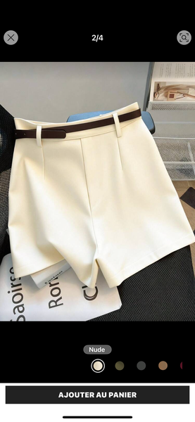 Ensemble pull et short élégant