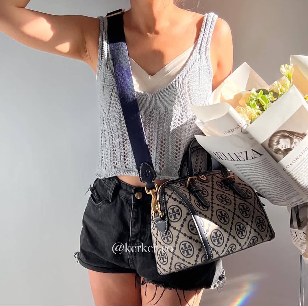 Sac à main en toile élégante