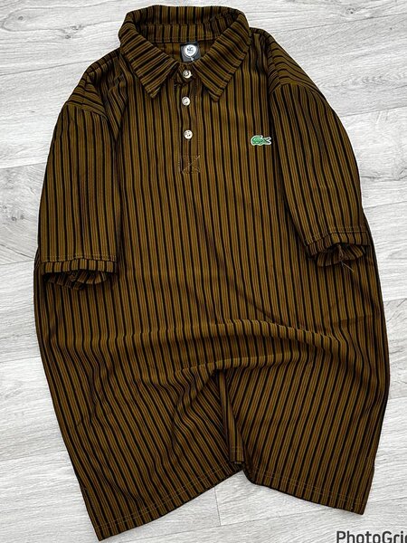 Chemise Polo à Rayures Homme