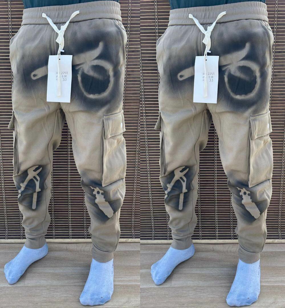 Pantalon cargo imprimé homme