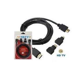 Câble + 2 Adaptateurs (Micro, Mini) HDMI