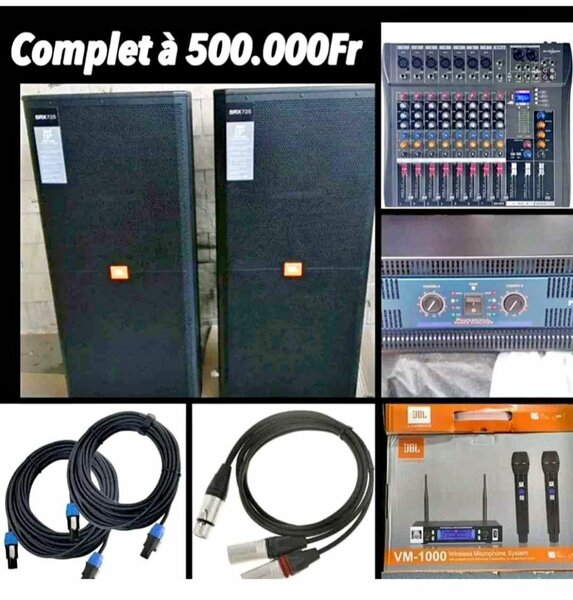 Système Audio Professionnel Complet