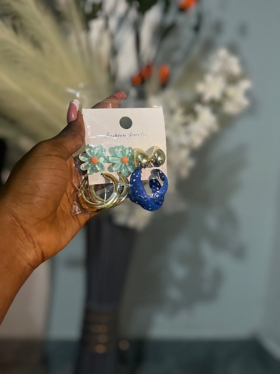 colorful Earring set