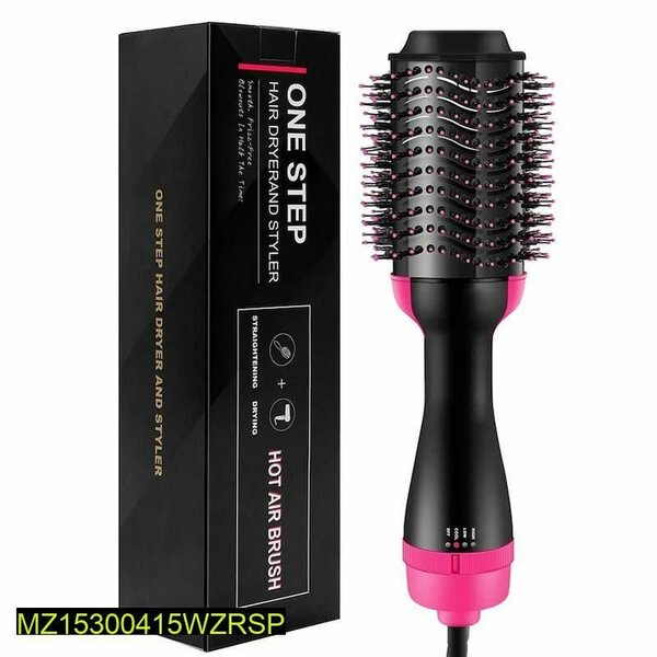 Hair dryer brush
