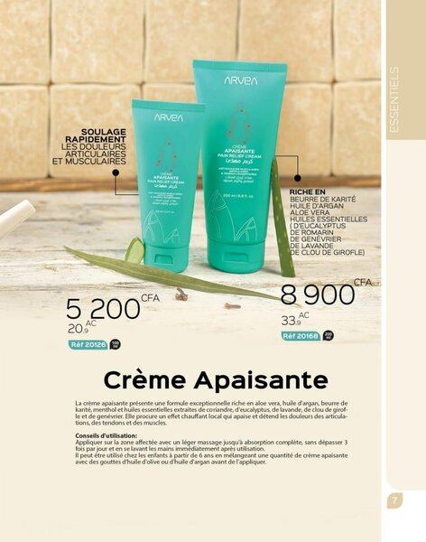 Crème Apaisante Arvea