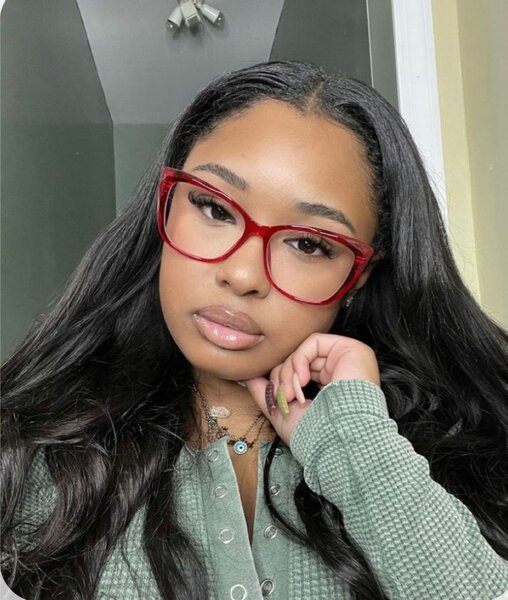 Lunettes de vue rouges tendance