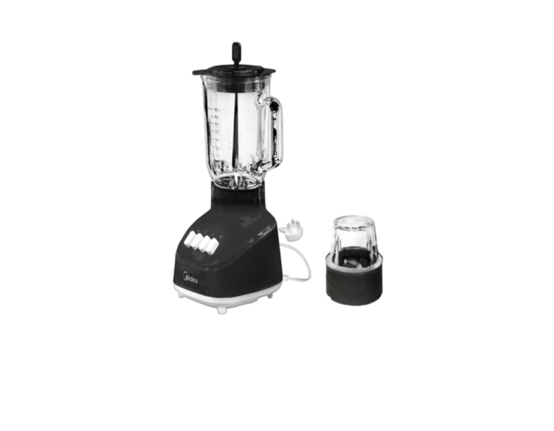 Midea 600W 1.0L High-Speed Blender w/ Glass Jar | 2 Speeds