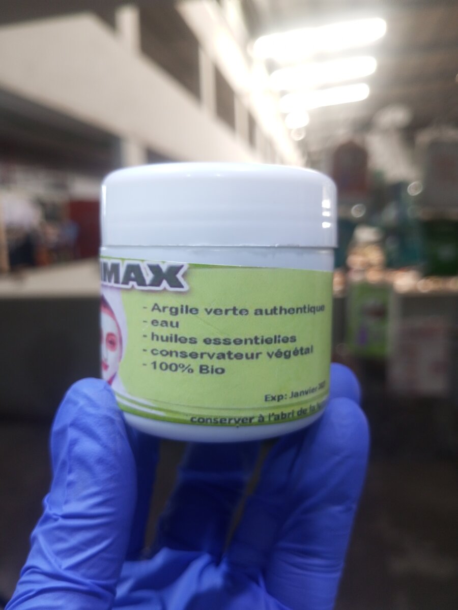 Masque Argile Verte Bio