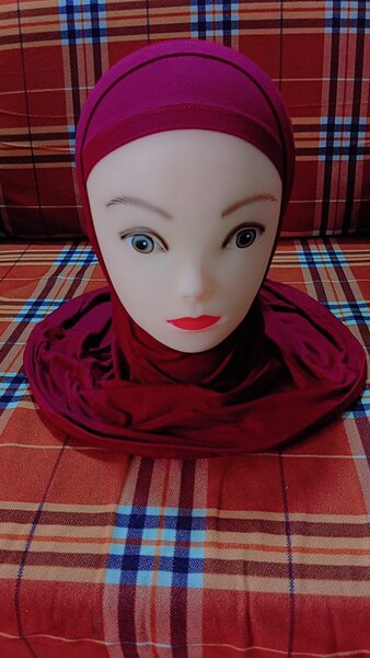 Hijabs en coton multicolore