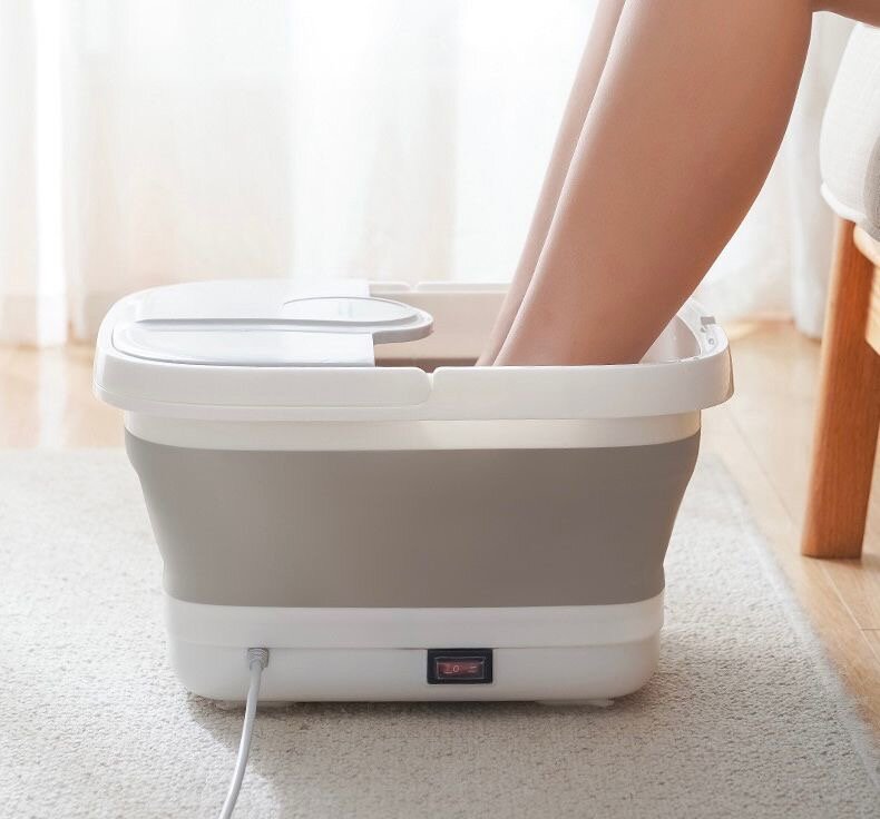 Bain de Pieds Pliable Massage