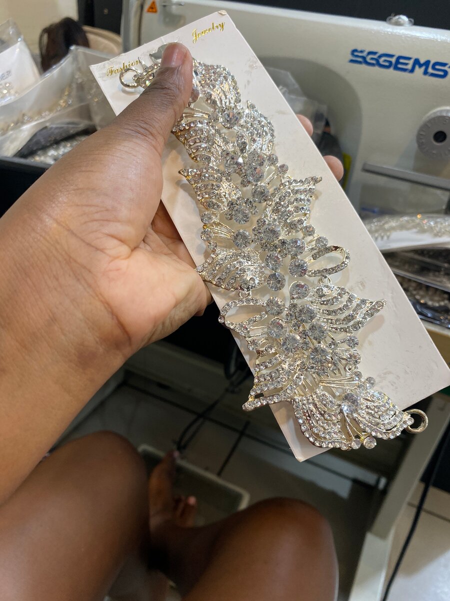 Bracelet en strass élégant