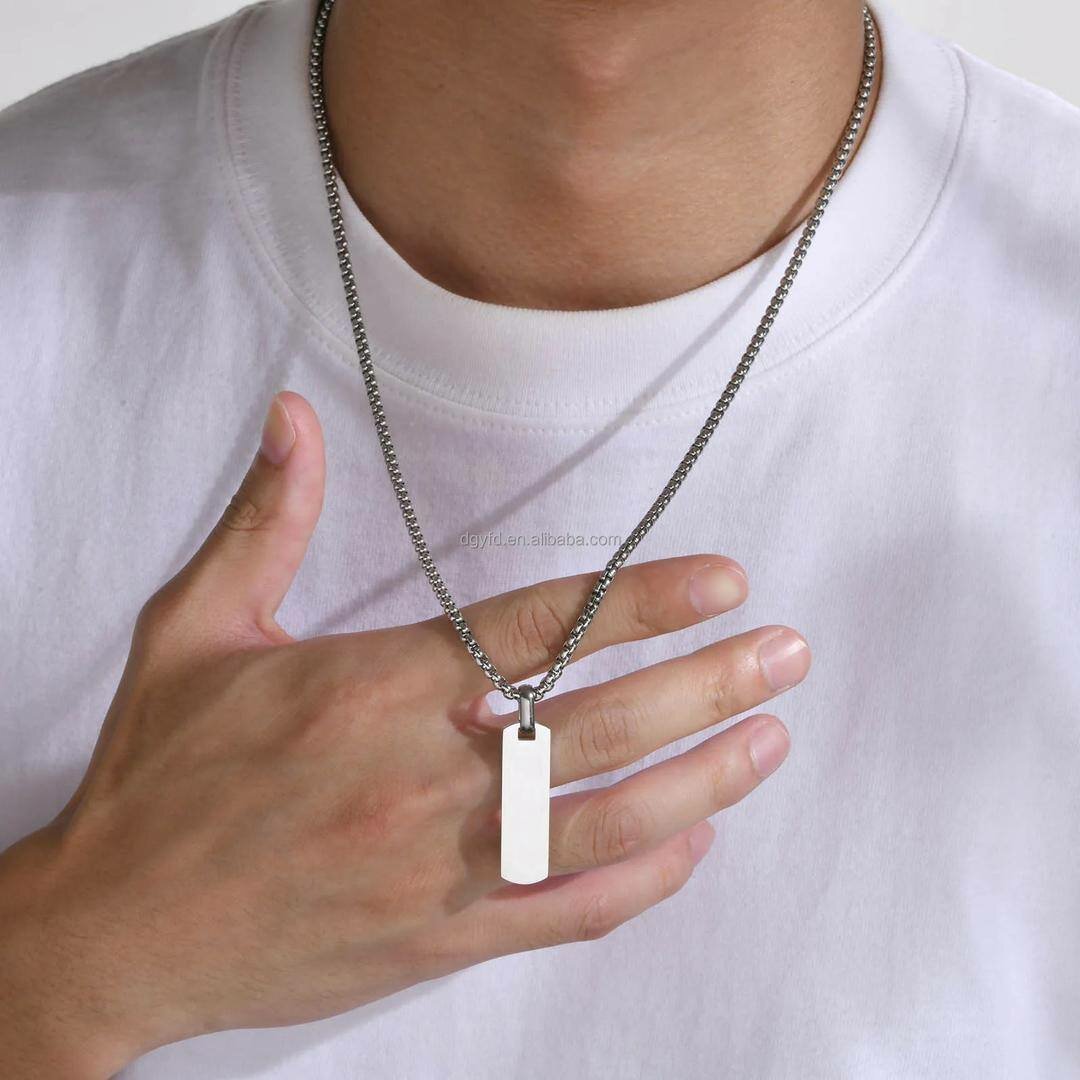 CHAÎNE  HOMME  INOXYDABLE