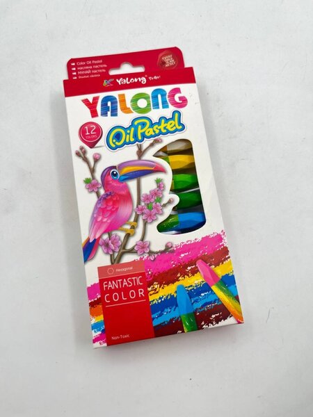 Pastels à l'huile brillants