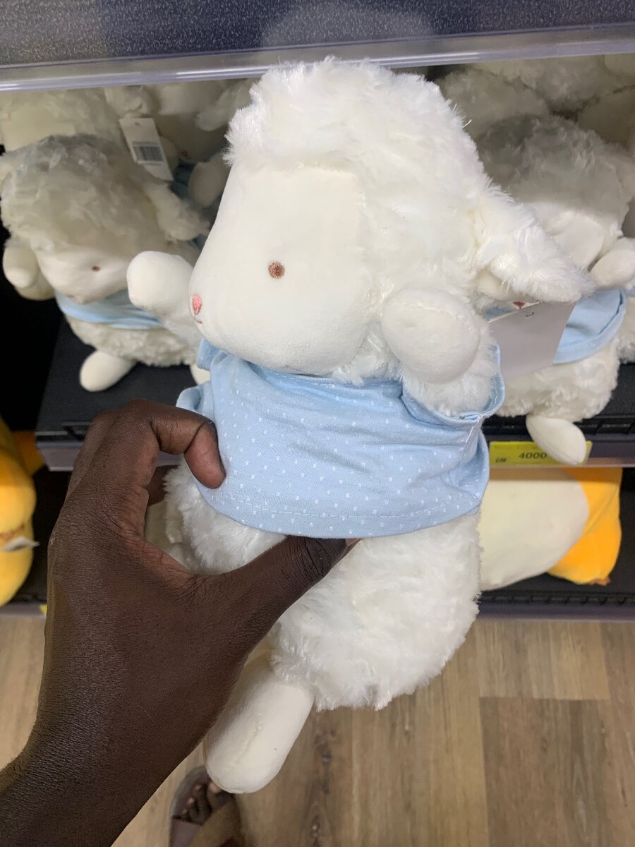 Peluche Agneau Douillet