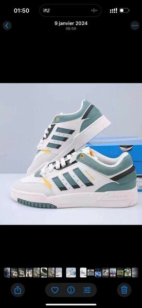 Adidas Baskets Streetwear Homme