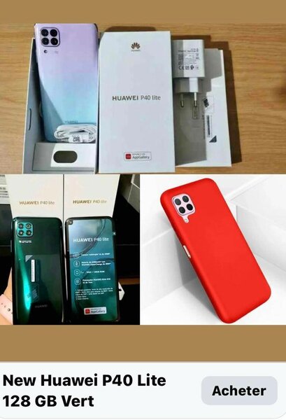 Huawei P40 Lite 128GB Rouge