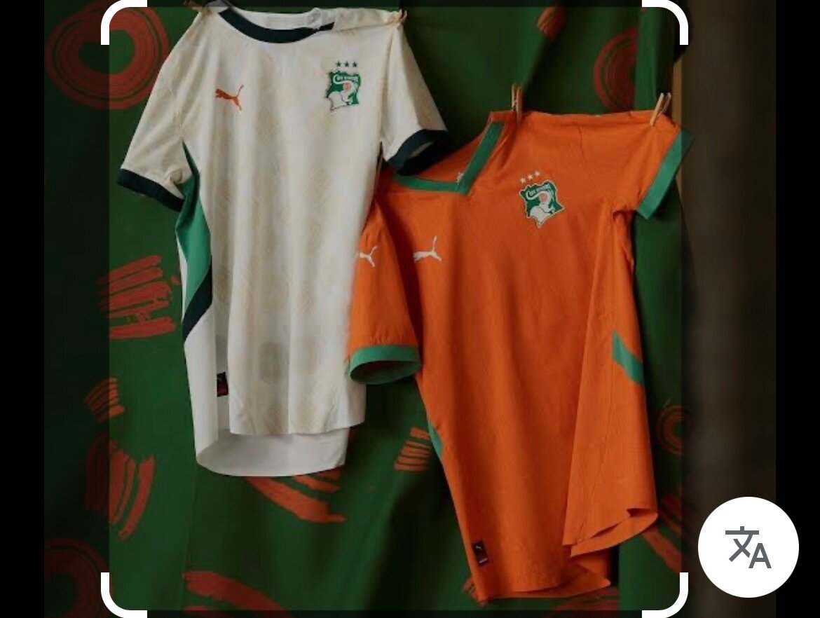 Maillot Équipe Côte d'Ivoire