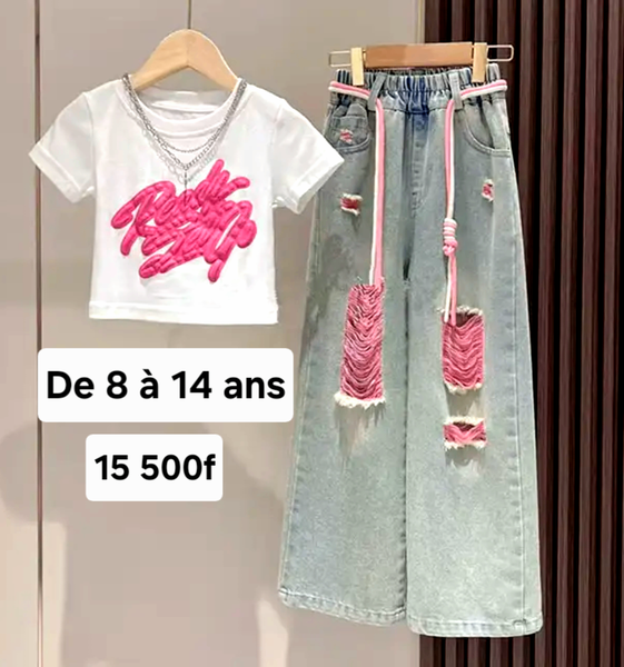 Ensemble Stylé Enfant 8-14 Ans