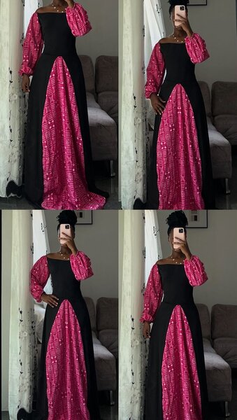 Robe élégante longue soirée