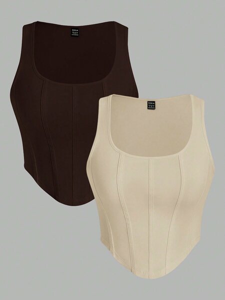 Lot de 2 Bustiers Ajustés