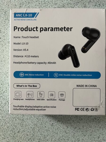 Écouteurs Sans Fil ANC LX-10