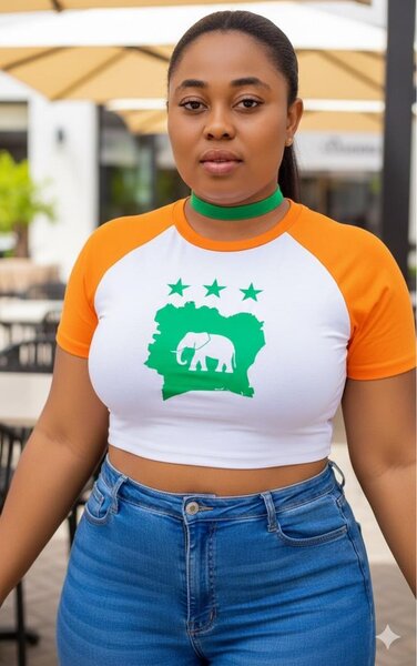 T-shirt Côte d'Ivoire