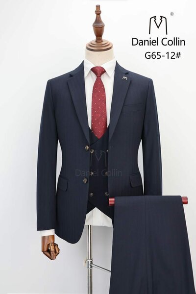 QUALITY DANIEL COLLIN 3PCS SUIT