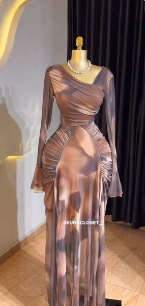 Robe longue élégante soirée