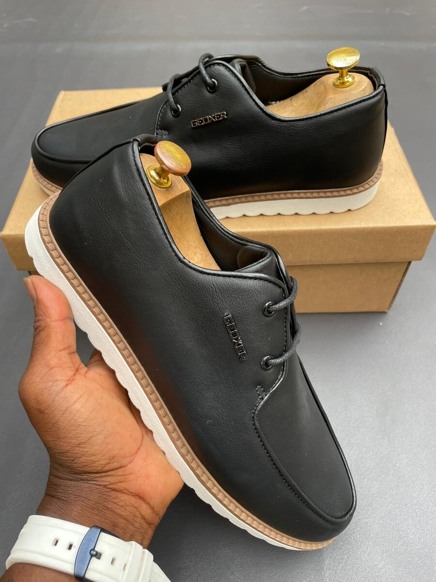 Chaussures décontractées homme en cuir