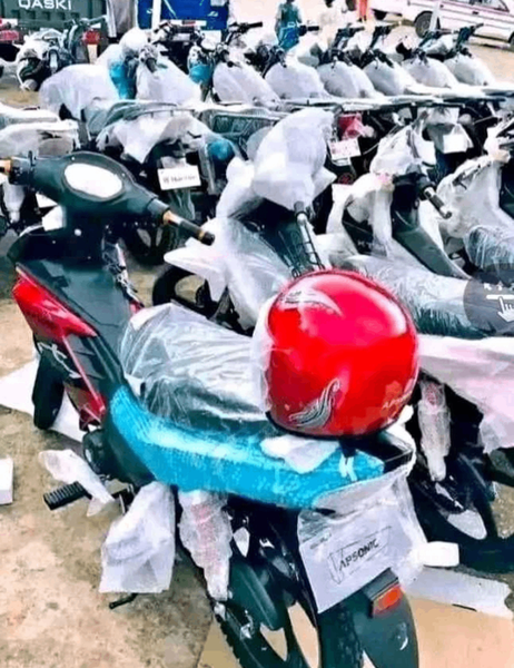 Moto utilitaire moderne