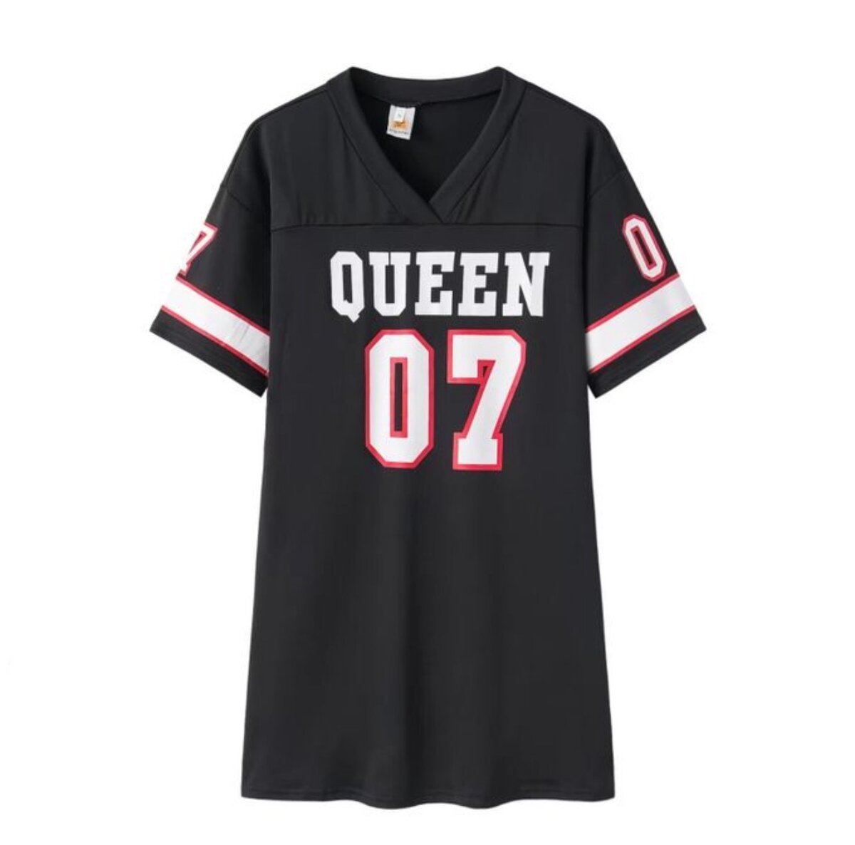 T-shirt Queen 07 femme noir