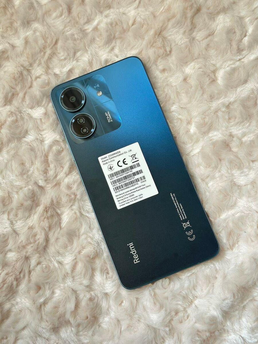 ПРОДАЮ ТЕЛЕФОН НОВЫЙ РЕДМИ 13С 8GB/256GB ЧЕРНЫЙ ЦВЕТ 10000СО