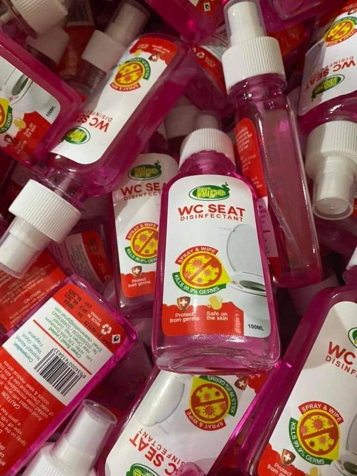 WIPE WC SEAT DISINFECTANT - 100ml