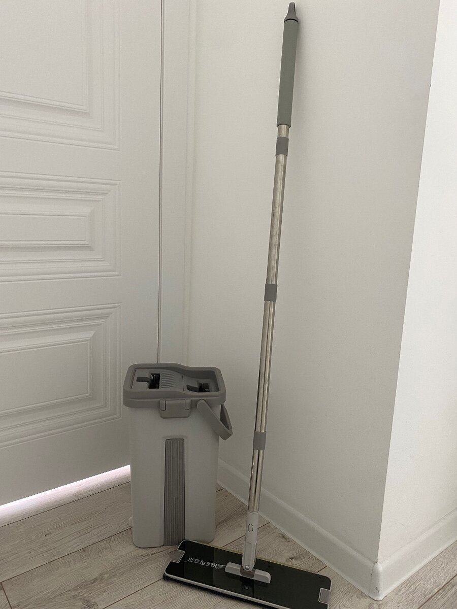 Швабра с отжимом и ведром