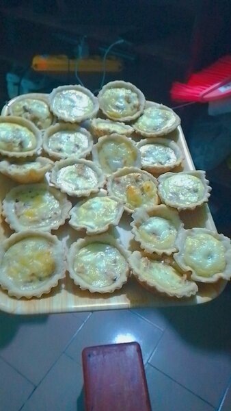 Mini quiches variées