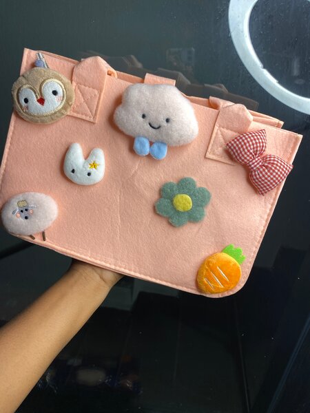 Sac  à main (motif peluche)