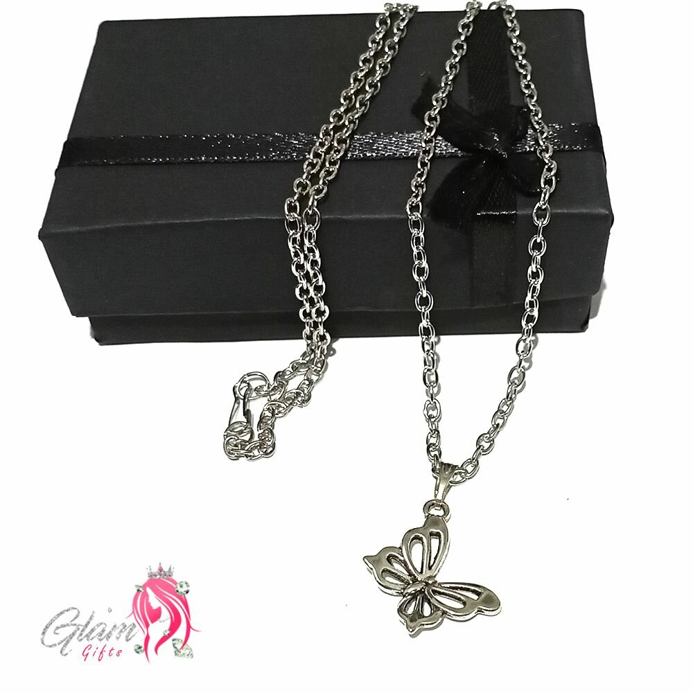 Butterfly Necklace Gift Box