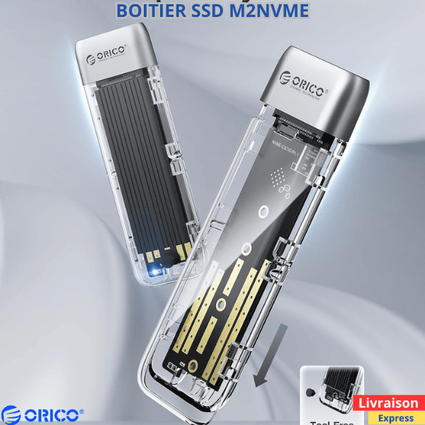 Boîtier ORICO SSD M2 NVMe