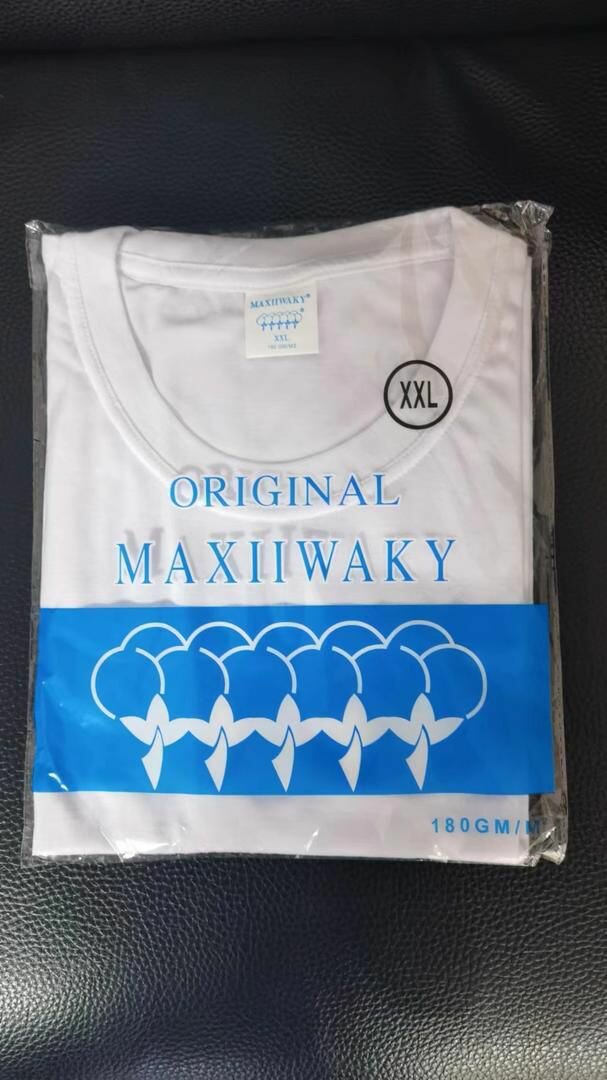 T-shirt blanc MAXIIWAKY XXL