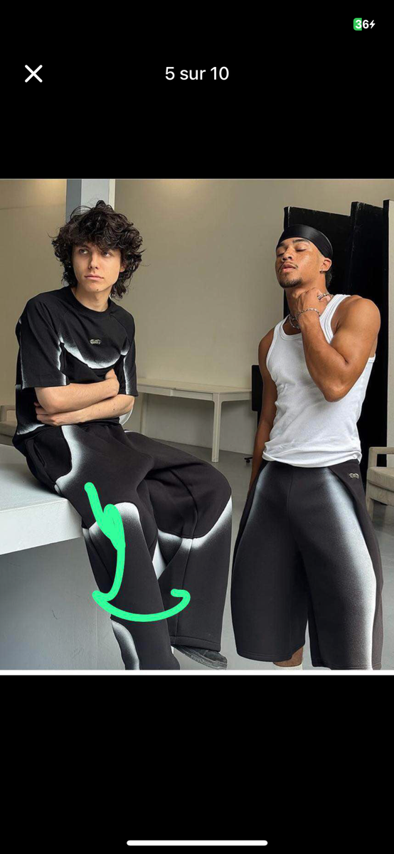 Ensemble décontracté streetwear