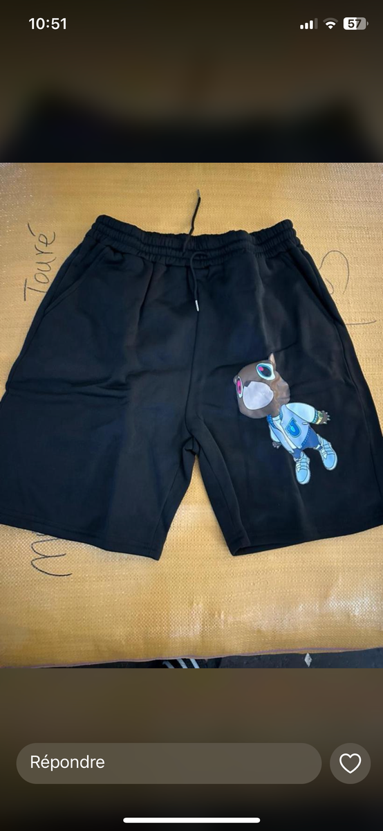 Shorts en jersey avec motif