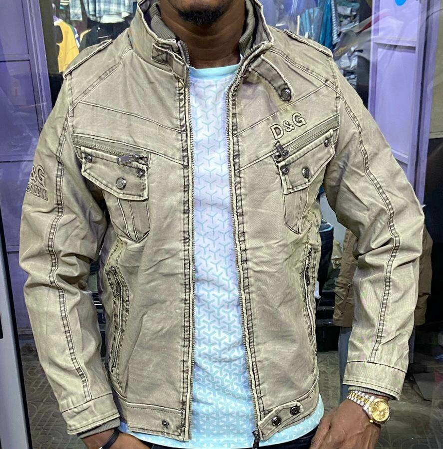 Veste homme en cuir stylée